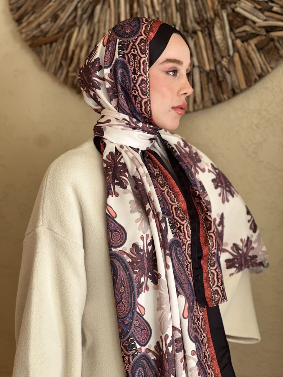 Foulard Mk Satin Modéle 02