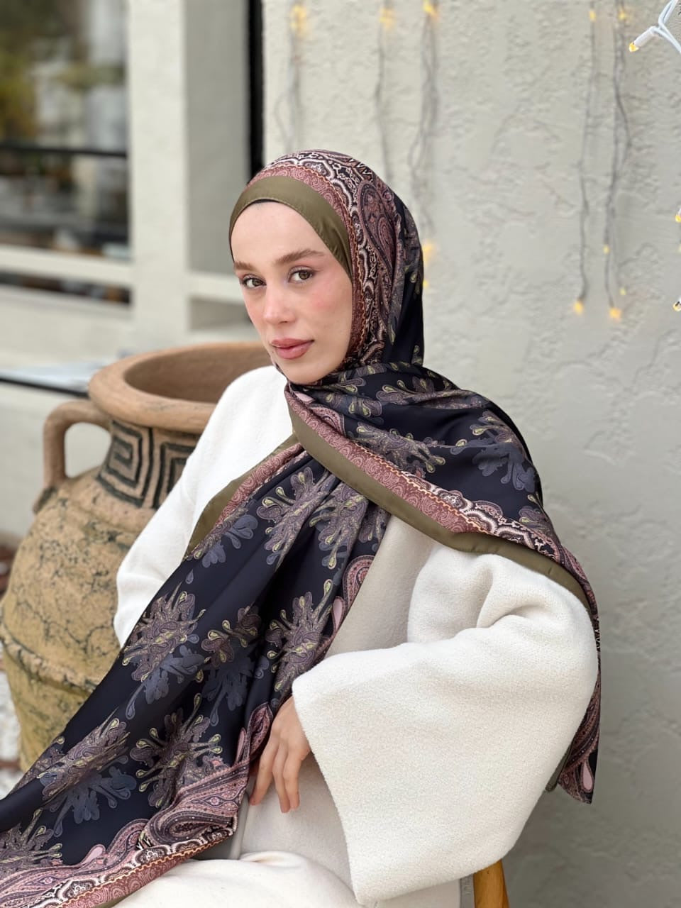 Foulard Mk Satin Modéle 02