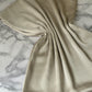 Foulard crèpe plissée satiné uni