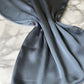 Foulard crèpe plissée satiné uni