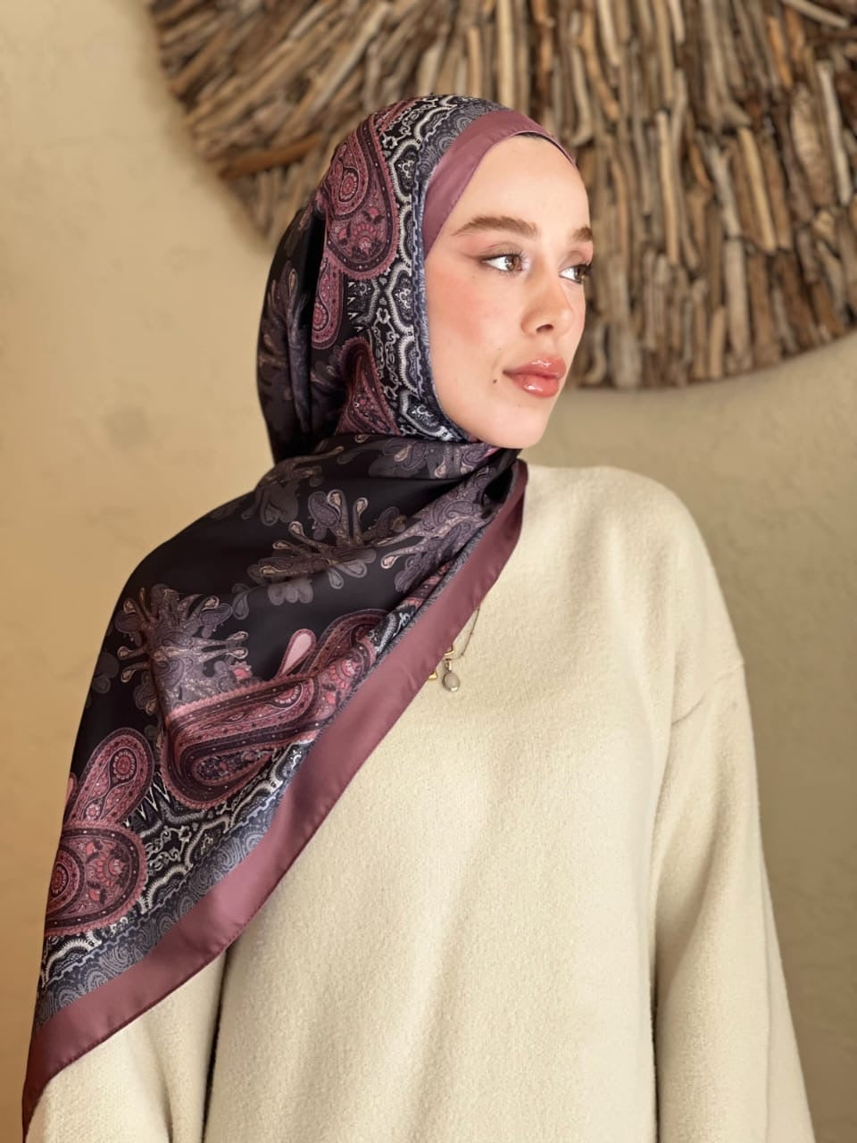 Foulard Mk Satin Modéle 02