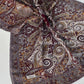 Foulard Crépe Plisser Satiné Imprimée PICASSO Pashmina
