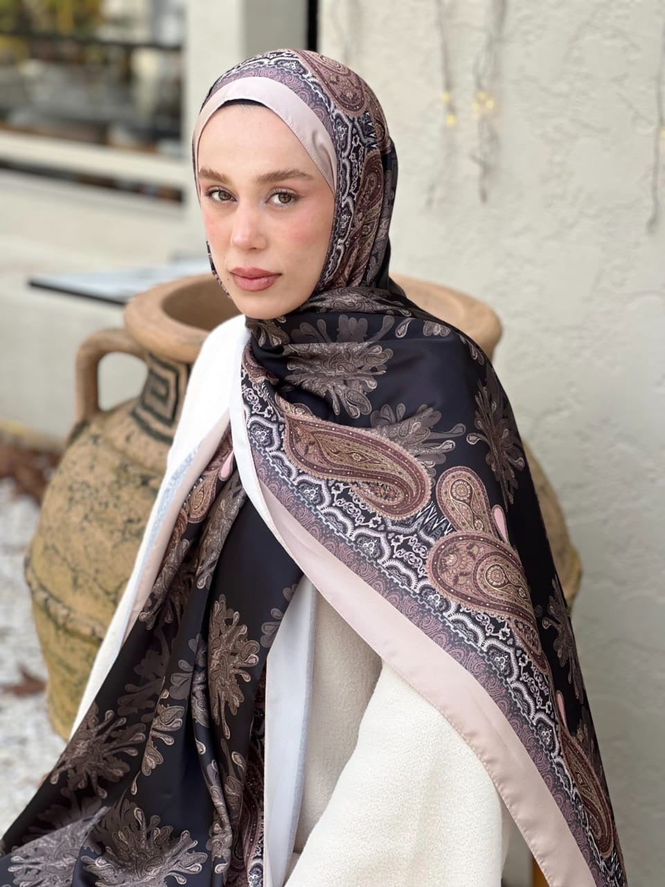 Foulard Mk Satin Modéle 02