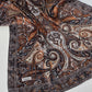 Foulard Crépe Plisser Satiné Imprimée PICASSO Pashmina