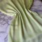 Foulard crèpe plissée satiné uni