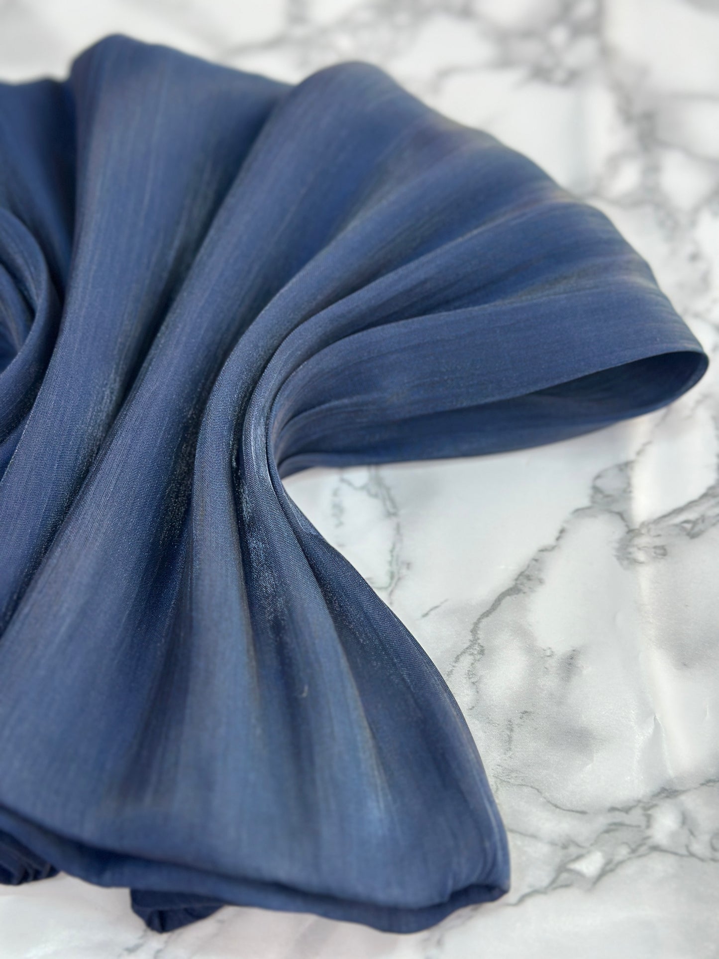 Foulard Organza Satiné  خمار الأميرات