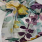 Foulard Crépe Plisser Satiné Imprimée FLORAL