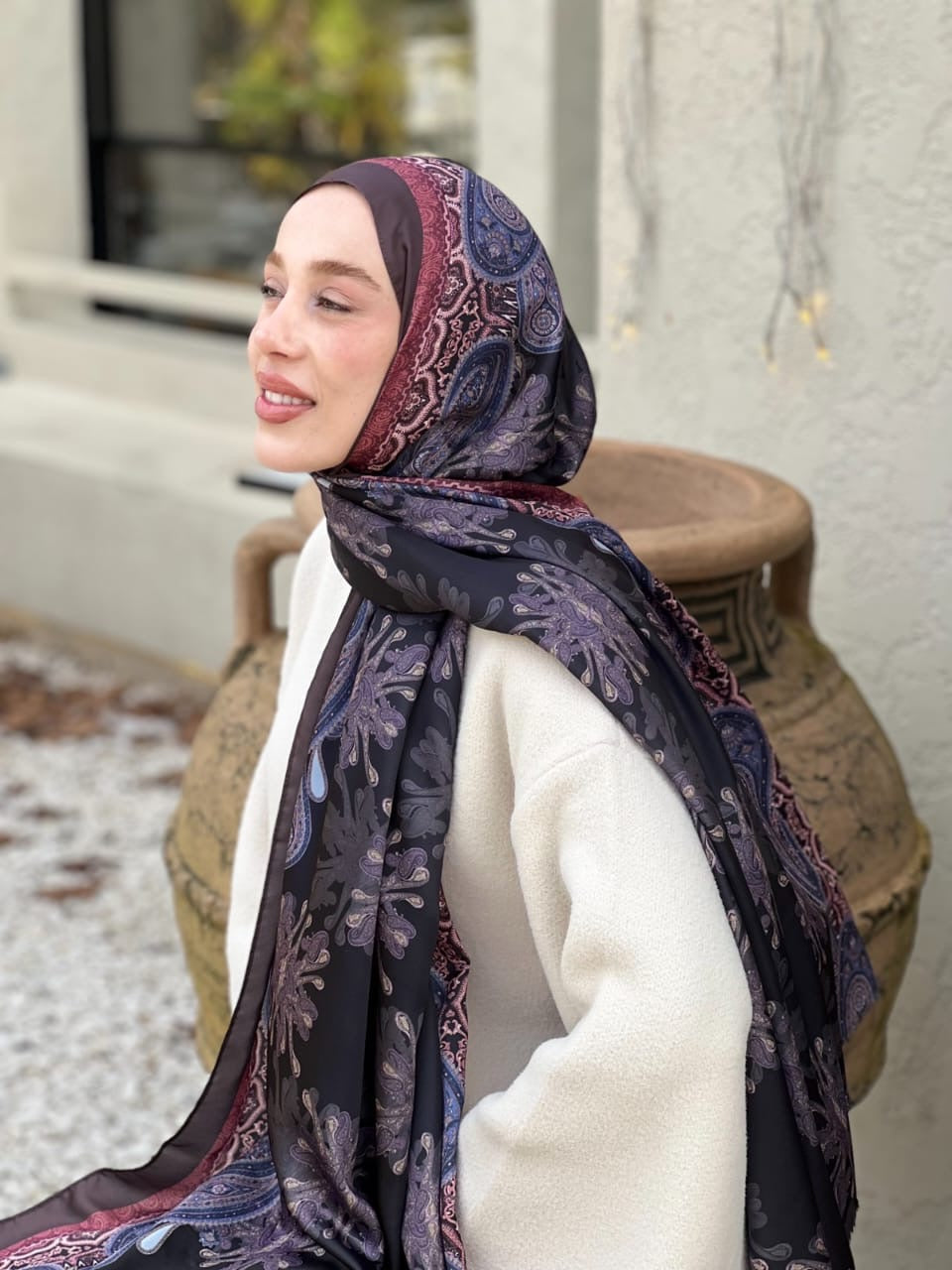 Foulard Mk Satin Modéle 02