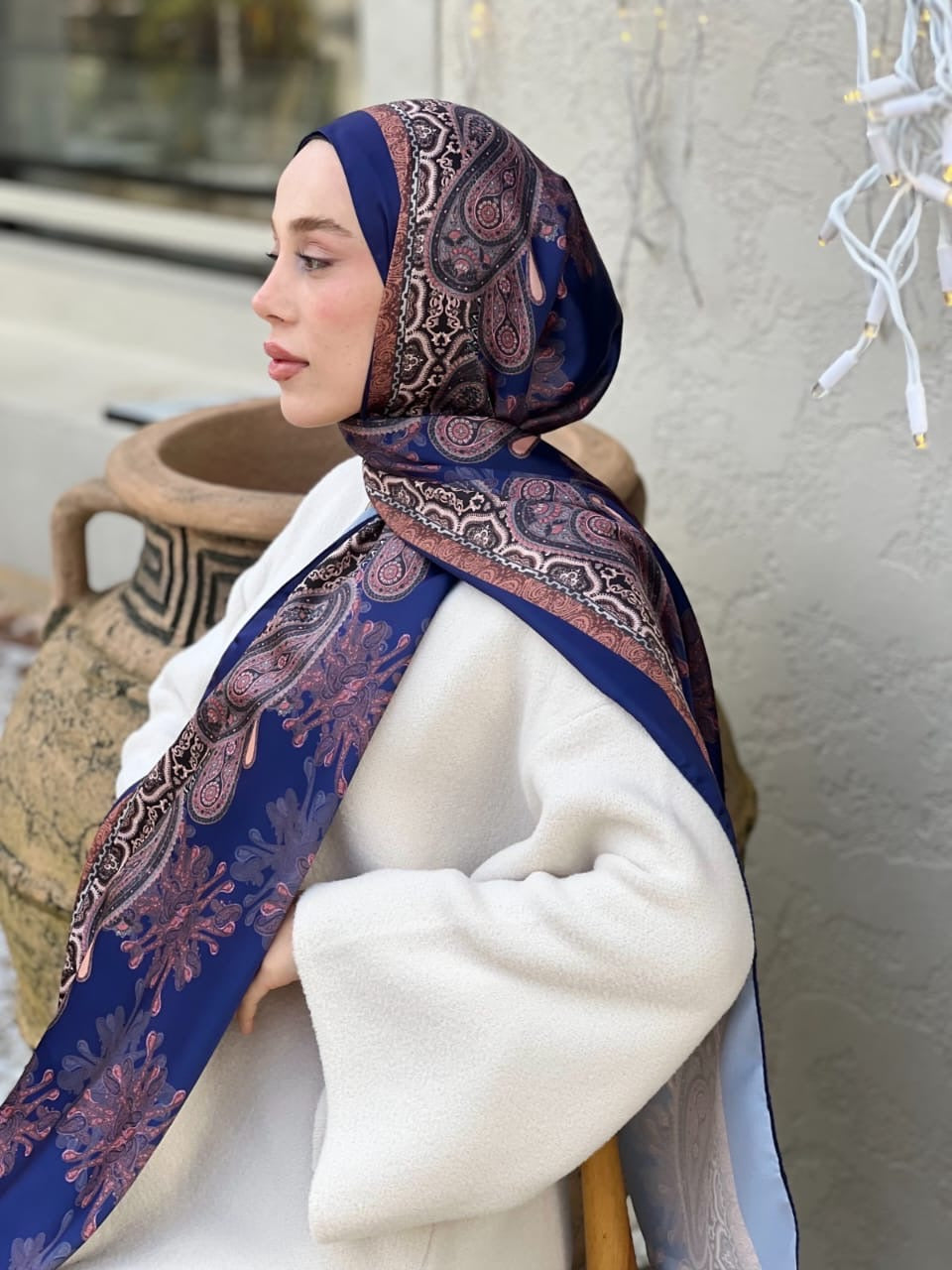 Foulard Mk Satin Modéle 02