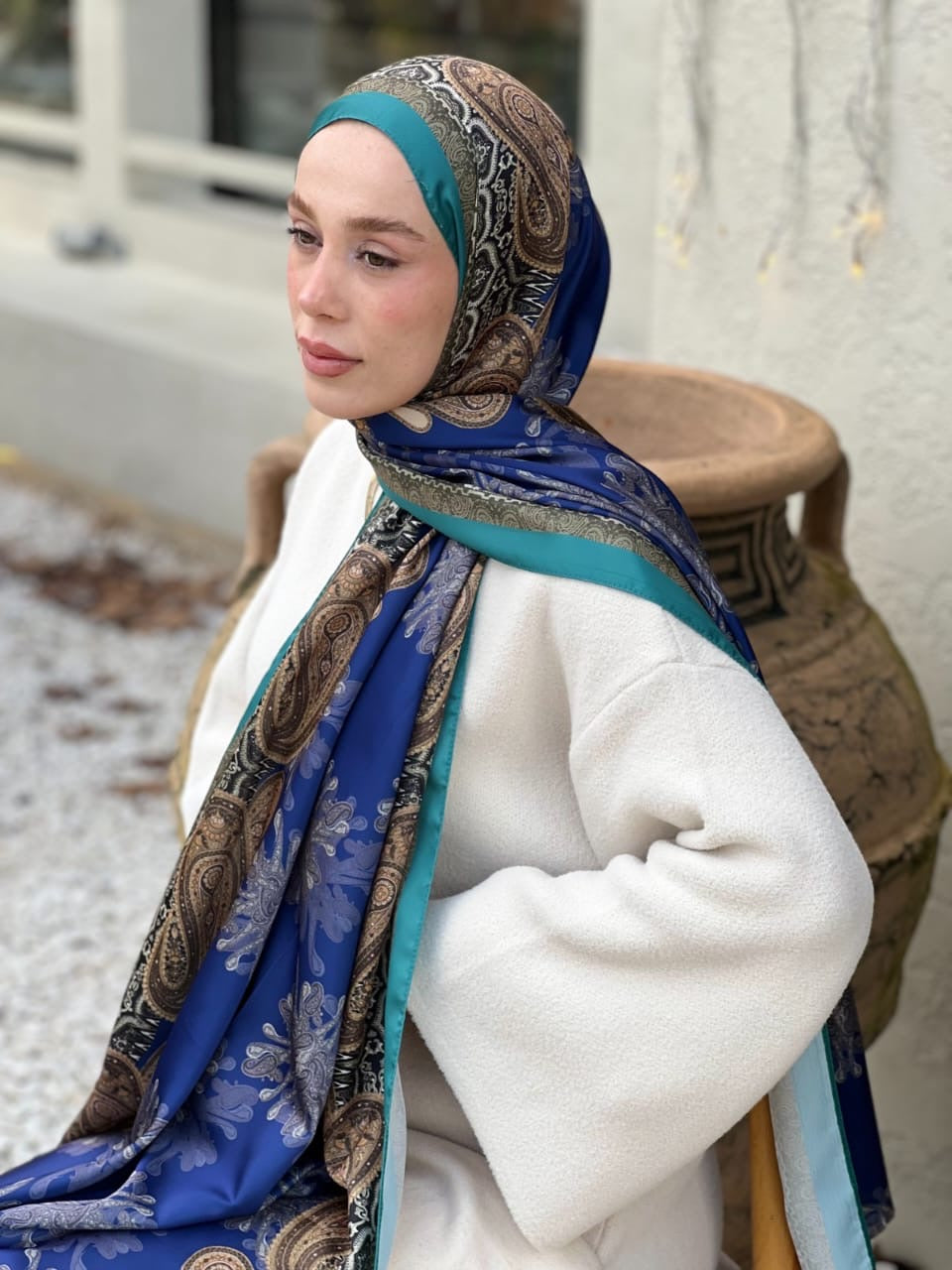 Foulard Mk Satin Modéle 02