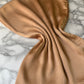 Foulard crèpe plissée satiné uni