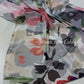 Foulard Crépe Plisser Satiné Imprimée FLORAL