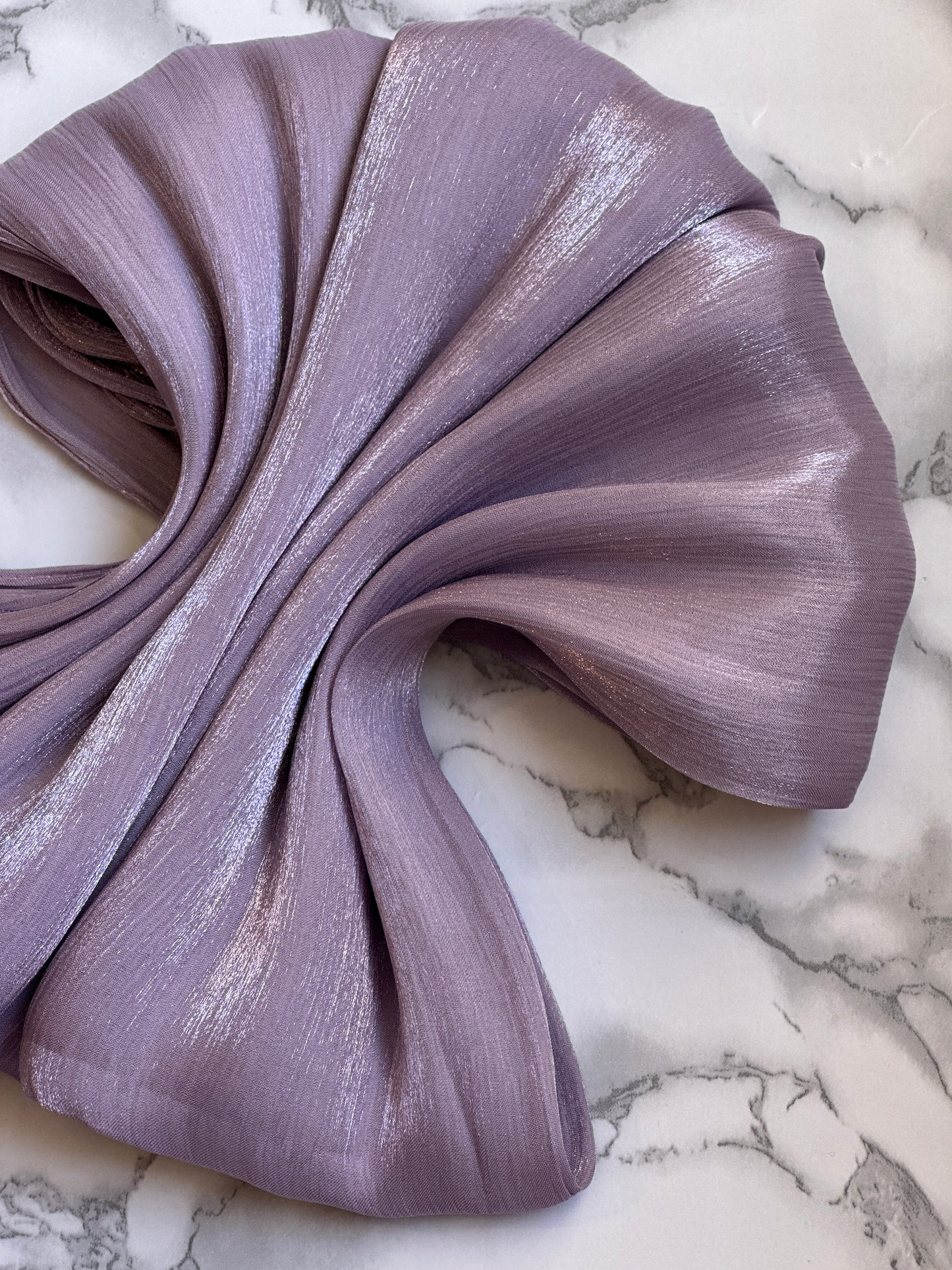 Foulard Organza Satiné  خمار الأميرات