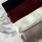 Foulard crèpe plissée satiné uni