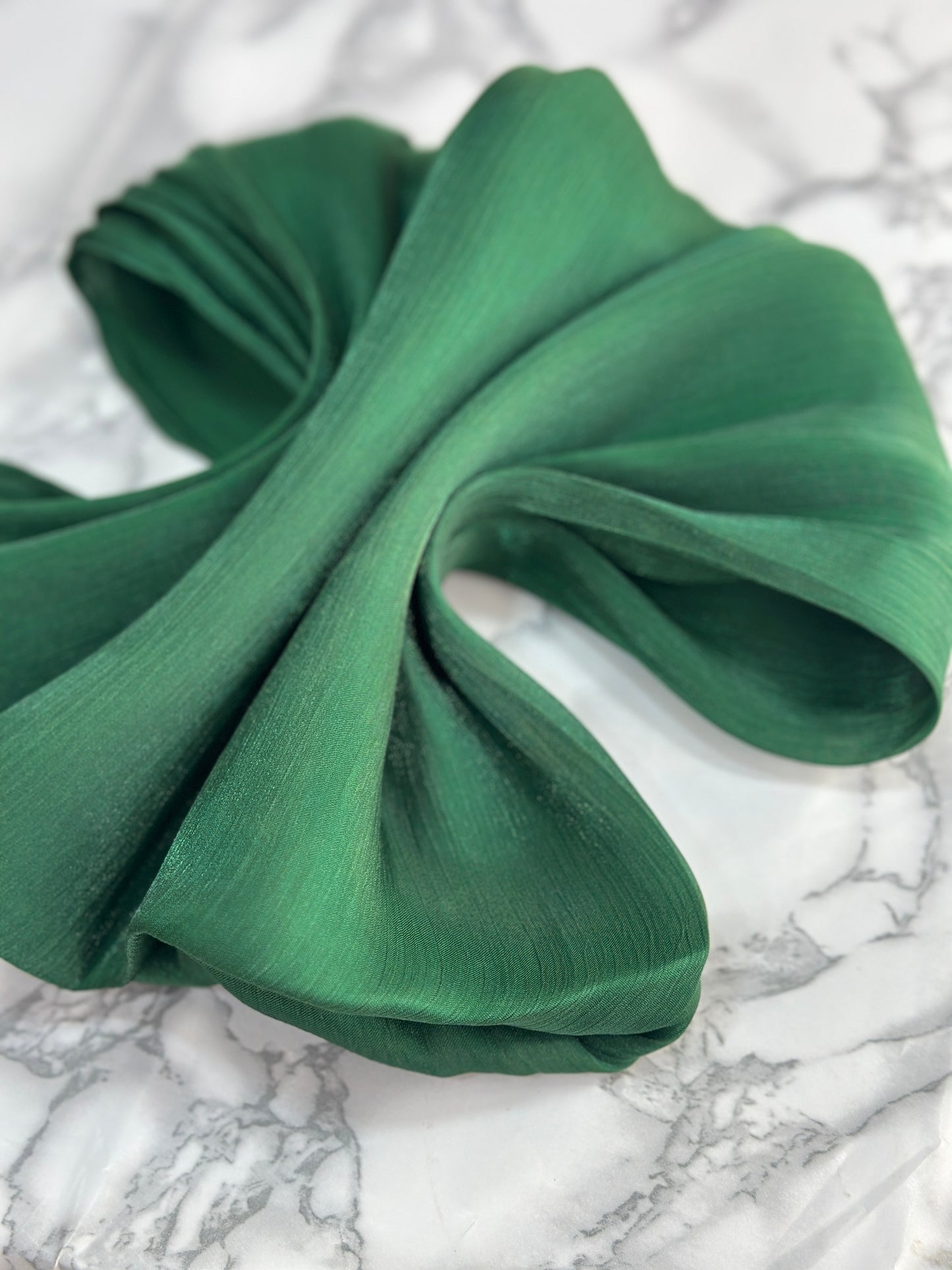 Foulard Organza Satiné  خمار الأميرات
