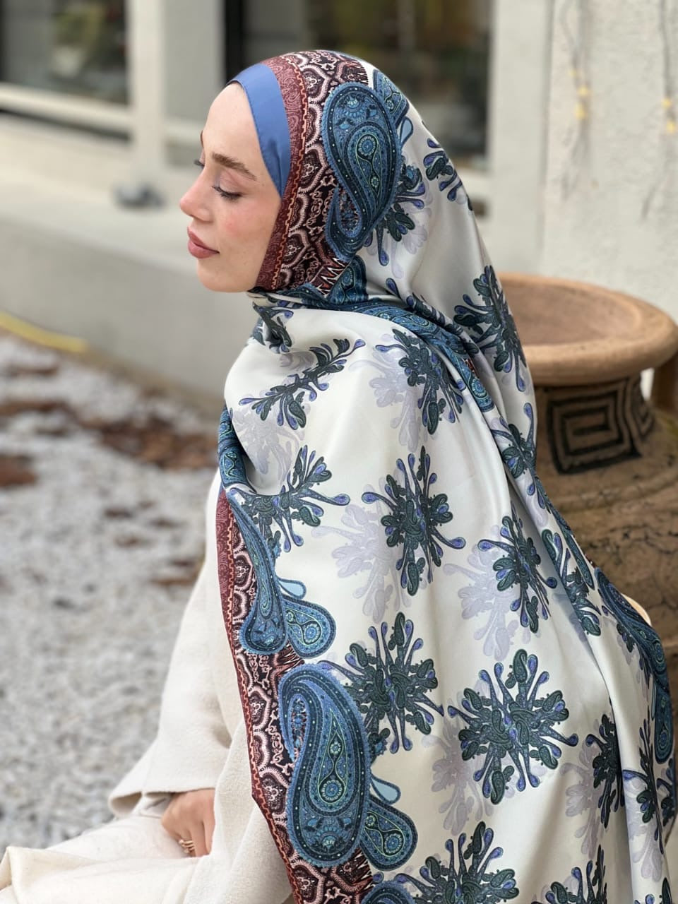 Foulard Mk Satin Modéle 02