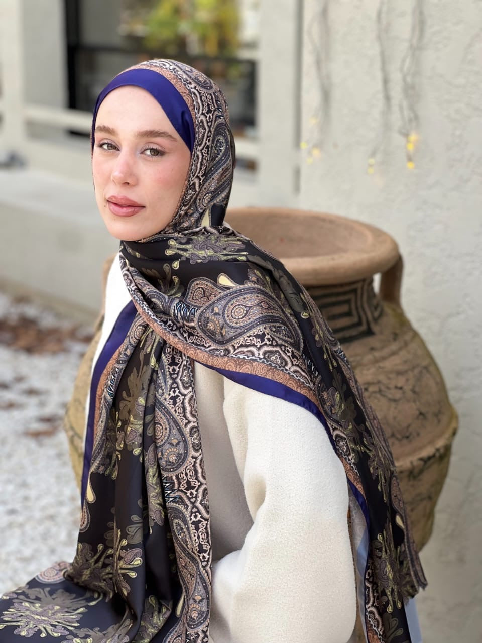 Foulard Mk Satin Modéle 02