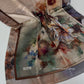Foulard Crépes Plissé Satiné imprimer PICASSO Flora