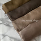 Foulard crèpe plissée satiné uni