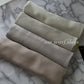 Foulard crèpe plissée satiné uni