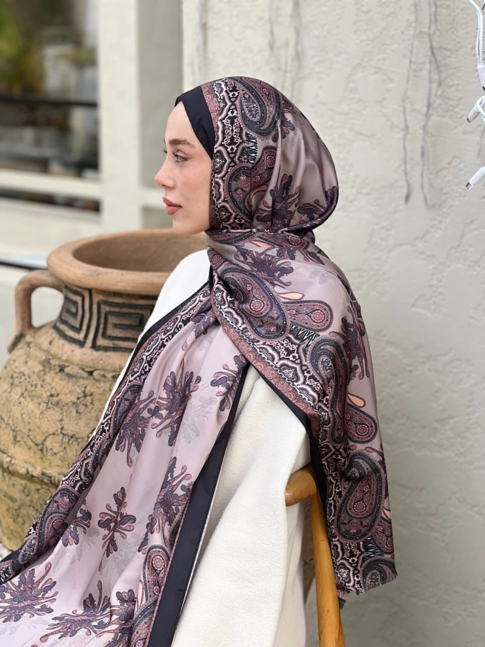 Foulard Mk Satin Modéle 02