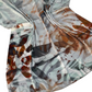 Foulard Crépe Plisser Satiné Imprimée Harmonie