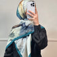 Foulard Picasso Carré Satin 120 Cm
