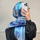 Foulard Picasso Carré Satin 120 Cm