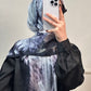 Foulard Picasso Carré Satin 120 Cm