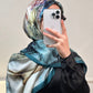 Foulard Picasso Carré Satin 120 Cm