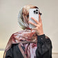 Foulard Picasso Carré Satin 120 Cm
