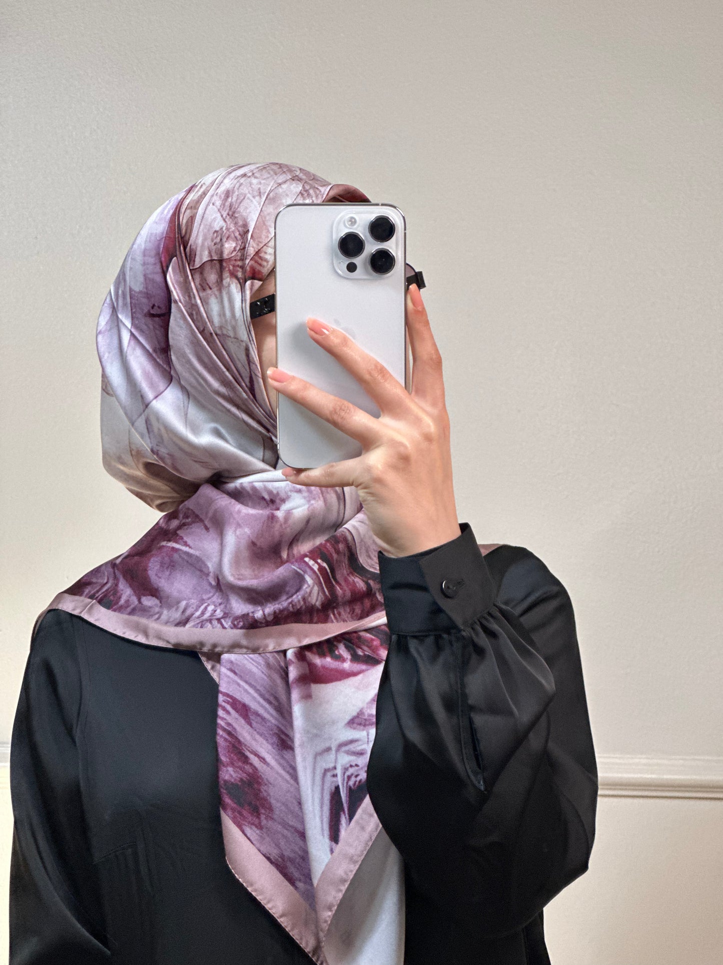 Foulard Picasso Carré Satin 120 Cm