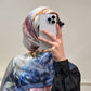 Foulard Picasso Carré Satin 120 Cm