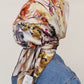 Foulard carré satin modéle 04